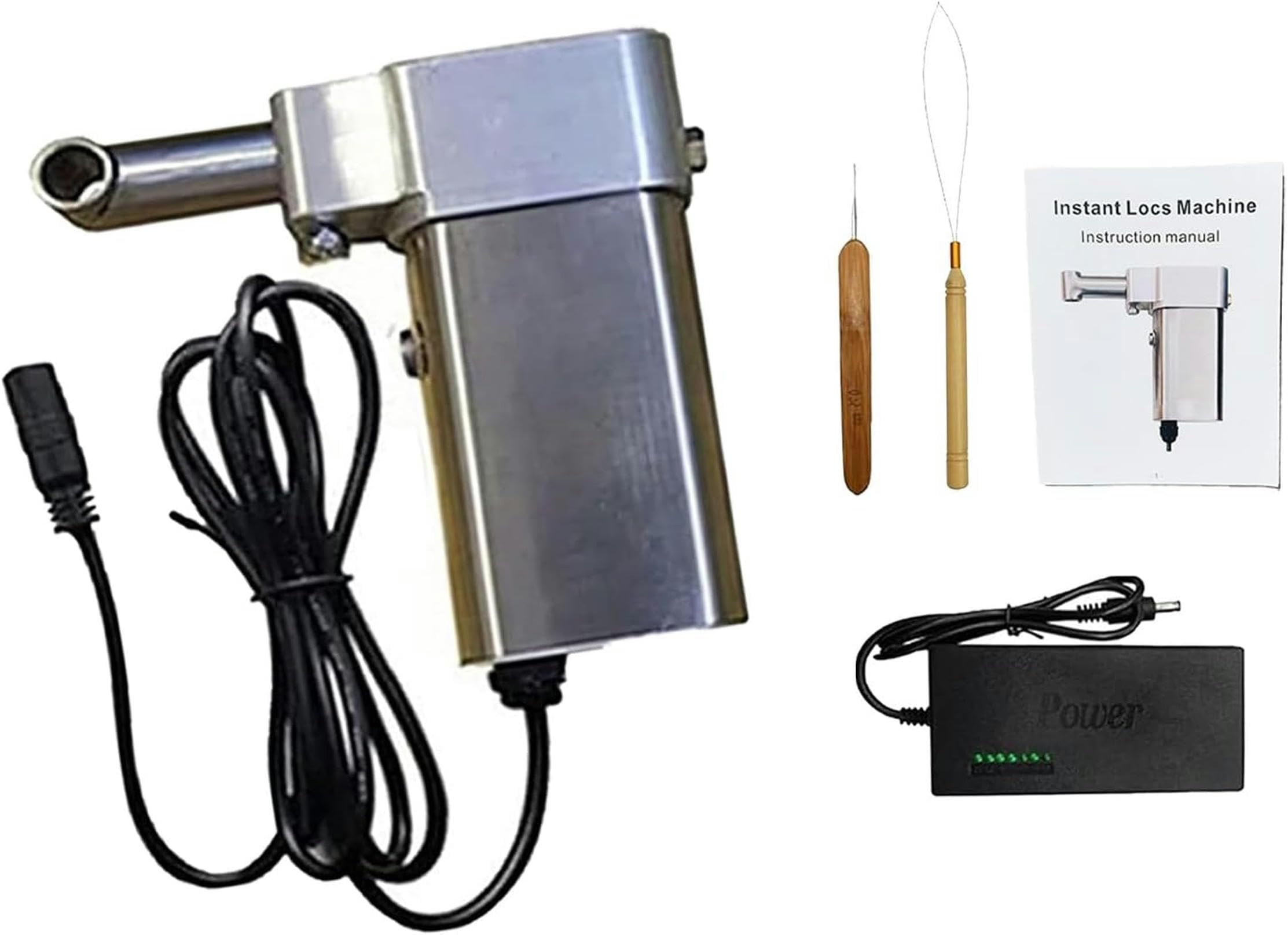 夏季限定値下げ中 電動ドレッドマシン Instant Locs Machine Amazon.co.jp: ドレッドロックメーカー、インスタントドレッド